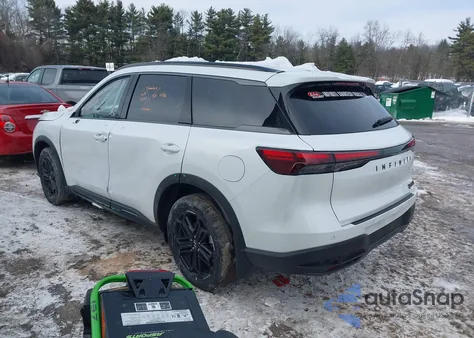 2026 Infiniti Qx60 Sport Awd z USA, uszkodzony, nr VIN 5N1AL1FW5TC334892